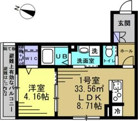 ルーブル八潮の物件間取画像